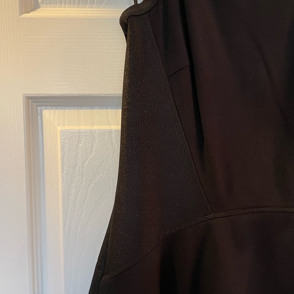 Ted Baker Black Fit and Flared w/Sparkle Paneling - Picture 2 of 6